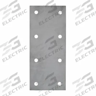 BUYERS PRODUCTS Trailer Plate: 16 in Overall Lg, 7 in Overall Wd, 16 in Ht - Fleet and Vehicle Maintenance