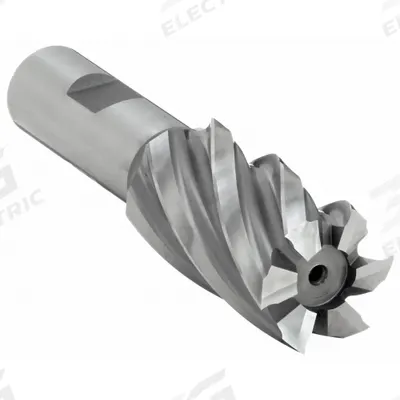 YG-1 Square End Mill: Cobalt, 6 Flute, 2" Mill Dia, 2" LOC, 4-1/2" OAL (MPN 04478) - General Purpose Cobalt Square End Mills