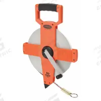 KESON Long Tape Measure: Manual, NR-60M, Metric, 60 m, 2 mm, Plastic, Loop Tip, Metric, Steel, Open. Key specifications — attr939846: NR-60M; attr939849: Steel; attr939859: Loop; attr939850: Single-Sided; attr939855: 2 mm; attr944023: Dead Foot; attr940484: KESON; attr985224: Plastic.