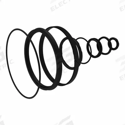 ARO Seal Kit: Compatible with Series AN, Cushion Seal/Wear Strip - Seal Kits for Extruded Air Cylinders