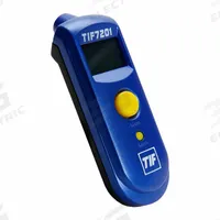 OTC Infrared Thermometer: TIF7201, Max Temp, Fixed @ 0.95, Pocket Size Thermometer Size, Std, -27°. Key specifications — Features: Battery Level Indication; Testing Functions: Maximum Temperature; Resolution °F: 0.1°F; Manufacturer Part Number: TIF7201; Interface - NEW: USB; Body Style - NEW: Pocket Size; Accuracy °F: ±2.0% of Reading or ±4.0° Whichever is Greater; Brand: OTC.