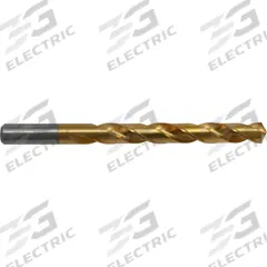 CLE-LINE Jobber Length Drill Bit: 8.3 mm, 118° Point, TiN-Coated HSS (MPN C24366). Key specifications — attr1225567: 0.3268.