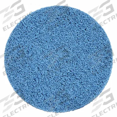 NORTON Unitized Wheel: 3 in Dia x 1/8 in W, TR Quick-Change, Aluminum Oxide, Medium - Final Finishing Wheels for Carbon Steel & Soft Metals