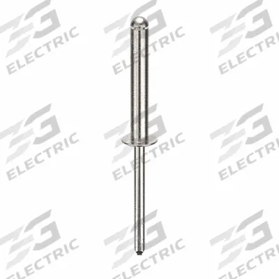 POP AVDEL Blind Rivet,2.476" L,0.183" dia,PK250: Inch, 2 15/32 in Overall Lg, 1 11/64 in Body Lg - Domed-Head Blind Rivets