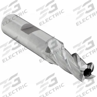 OSG Square End Mill: Cobalt, 4 Flute, 6.5 mm Mill Dia, 15.87 mm LOC, 61.9 mm OAL (MPN 5818400) - General Purpose Cobalt Square End Mills