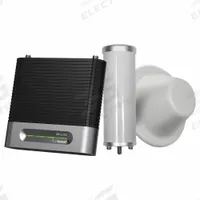 WEBOOST Signal Amplifier: 72 dB Max Gain, Multiple, 5G, 110 to 240V AC (MPN 473060). Key specifications — Signal Type: 5G; Includes: 75 ft Low-Loss Wilson 400 Cable; Multiple Users - Signal Amplifier: Multiple; Brand: WEBOOST; Operating Voltage: 110 to 240V AC.