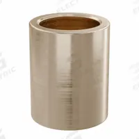 Sleeve Bearing: Bronze, SAE 841, 15 mm Bore, 20 mm OD, 25 mm Lg, 49,938 lb/sq in-fpm Max PV, 10 PK (MPN AAM1520-25B). Key specifications — System of Measurement: Metric; Material Grade: SAE 841; Brand: OILITE.