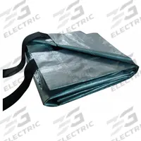 APPROVED VENDOR Tarp: 47.67 ft Lg, 44.5 ft Wd, Heavy Duty, 12 mil, Polyethylene, Black/Silver (MPN 5WUF6). Key specifications — Color: Silver; Brand: APPROVED VENDOR.