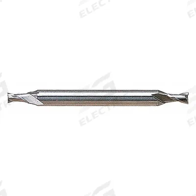 YG-1 Square End Mill: High Speed Steel, Double End, 2 Flute, 3/64" Mill Dia - Double-End High-Speed Steel Square End Mills