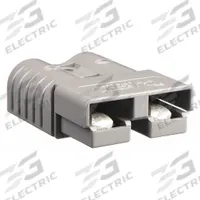 ANDERSON POWER PRODUCTS Power Connector: Two Pole, Gray, 4 ga, 10,000, 0.298 in Max Wire Dia (MPN 6800G2). Key specifications — Mating Cycles: 10,000; Gauge: 4 ga; Color: Gray; Cross-Reference to SMH: SY6330G4; Connection Type: Two Pole; Brand: ANDERSON POWER PRODUCTS.