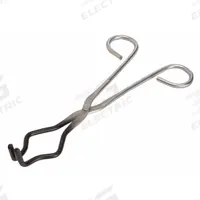 Crucible Tongs: 9 in Overall Lg, Stainless Steel, 300, PTFE, 3/16 in Wire Size, 5/8 in Tip Lg (MPN 5ZPT4). Key specifications — Brand: APPROVED VENDOR; Coating: PTFE; For Use With: Crucibles; Material Grade: 300; Product Type: Crucible Tongs; Tip Style: Crucible.