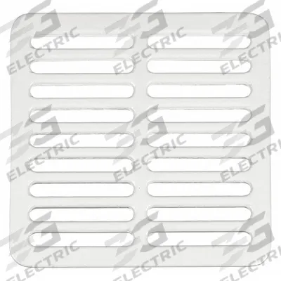 ZURN Grate: Cast Iron, 9 1/2 in Overall Wd, 1 1/4 in Overall Ht, Enamel - Grates for Floor Sinks