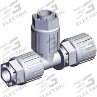 SMC High Purity Fitting: 1/2 in OD x 1/2 in OD x 1/2 in OD Size, PFA (MPN LQ3T4A-SR). Key specifications — Series: LQ3; Brand: SMC; Standards: RoHS6, RoHS10.
