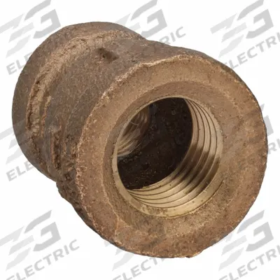 APPROVED VENDOR Metal Pipe Straight: Straight, 1/4 in x 1/8 in, Class 125, None Brass - Threaded Low-Pressure Pipe Fittings for Potable Water