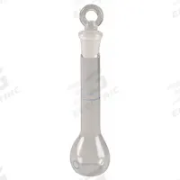 APPROVED VENDOR Volumetric Flask: 100 mL, Colorless, Conical, 0.20 mL, Includes Closure (MPN 5PRZ7). Key specifications — Shape: Conical; Tolerance: 0.20 mL; Body Color: Colorless; Brand: APPROVED VENDOR; Compatible with Stopper Size: 12/14.