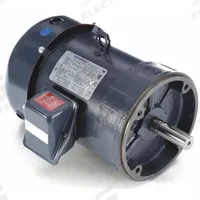 MARATHON MOTORS General Purpose Motor: C-Face Mount, Totally Enclosed Fan Cooled, 5 hp, 230/460V AC (MPN 184TTFBD6004). Key specifications — Brand: MARATHON MOTORS; Nameplate Voltage @ 60 Hz: 230/460V AC; Full Load Current @ 60 Hz: 12.4/6.2 A; Nameplate RPM @ 60 Hz: 3,525 RPM; Motor Enclosure: TEFC.