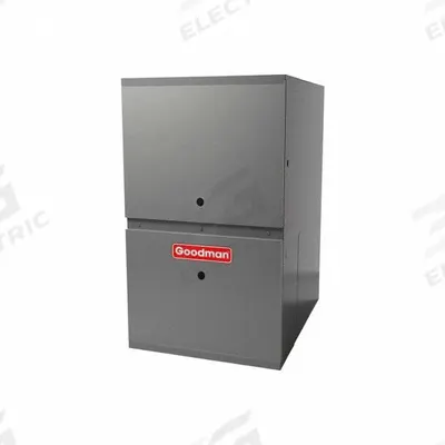 GOODMAN Residential Gas Furnace: 40,000 BtuH Heating Capacity Input, 1,200 cfm - Standard-Efficiency 80% AFUE Whole-House Gas Furnaces