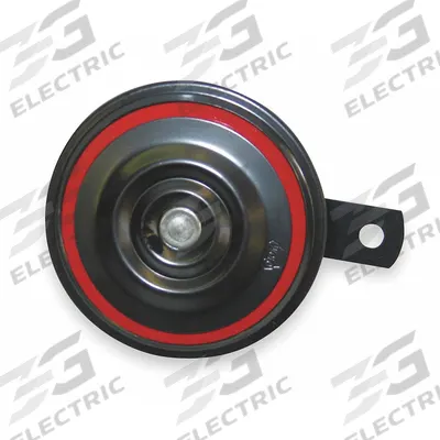 WOLO Electric Horn: 12V DC, High Tone, Electric, Black, Painted, 115 dB Sound Level - Max - Electric-Powered Horns