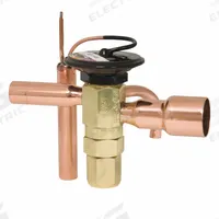 PARKER Thermostatic Expansion Valve: C, Straight-Thru, For R-410A Refrigerant Type, Field Adj (MPN ECE-12.5-ZX200). Key specifications — Brand: PARKER; For Refrigerant Type: R-410A; Includes: Bulb Strap; Superheat Adjustment: Field Adjustable; Manufacturer Part Number: ECE-12.5-ZX200; Configuration: Straight-Thru.