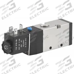 ARO Solenoid Air Control Valve: MaxAir, Three-Way / Two-Position, 24V DC, 1/4 in Female NPT (MPN M252SS-024-D). Key specifications — attr1092969: Non-Locking; attr1086920: M252SS-024-D; attr1092977: Spring Return.