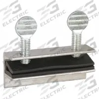 APPROVED VENDOR Window Lock: Clamp Lock, 19/32 in Overall Lg, Sash, Silver, 2 in Base Lg (MPN 1XMR4). Key specifications — Brand: APPROVED VENDOR; For Use With: Sliding Doors; Finish: Anodized; Color: Silver; Mounting Location: Sash; Product Type: Window Lock.
