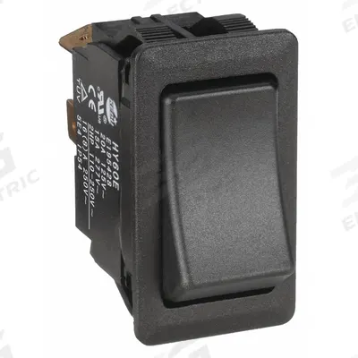 APPROVED VENDOR Rocker Switch: Series HY60, 2 Positions, SPST, On/Off - General Purpose Rocker Switches