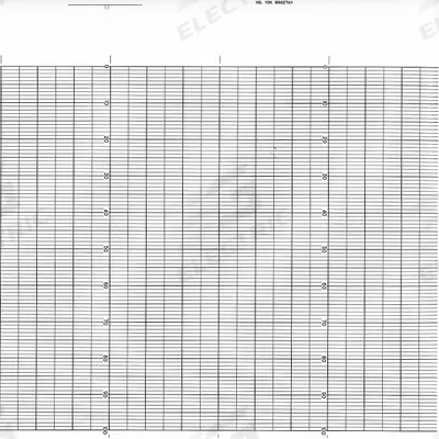GRAPHIC CONTROLS Fanfold Paper Strip Chart: Fanfold Paper Strip Chart - Strip Chart Paper Compatible with Yokogawa