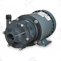 LITTLE GIANT Magnetic Drive Pump: Glass-Filled Polyphenylene, 1/2 hp Horsepower, Single Phase, FNPT (MPN 586604). Key specifications — Gasket Material: FKM; Nameplate Voltage: 115/230V AC; Impeller Material: Glass-Filled Polyphenylene Sulfide; Brand: LITTLE GIANT.