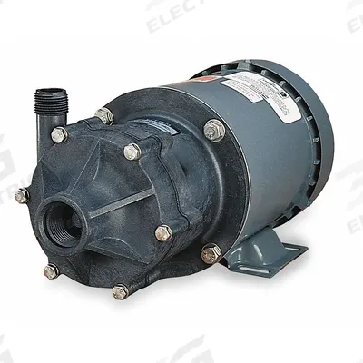 LITTLE GIANT Magnetic Drive Pump: Glass-Filled Polyphenylene, 1/2 hp Horsepower, Single Phase - Magnetic-Drive Straight Centrifugal Pumps