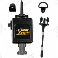 GEAR KEEPER Microphone Hanger: Fits Cobra/President/RoadKing/Uniden, Black, RT-34112-42. Key specifications — Brand: GEAR KEEPER; Compatible Audio Accessory Brand: President Electronics; Compatible Radio Brand: Cobra; Manufacturer Part Number: RT-34112-42; Compatible Audio Accessory Manufacturer Model Number: RK564P; Compatible Radio Manufacturer Model Number: TAYLOR; Compatible Audio Accessory Grainger Model Number: 39CJ35; Compatible Radio Grainger Model Number: 53JW87.