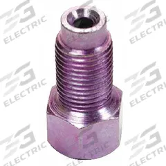 SUR&R Brake Line Adapter: Inverted Flare Union, 3/8"-24 Thread Size, Steel, 4 Pieces, 4 PK (MPN BR500). Key specifications — Material: Steel; Product Type: Inverted Flare Union; Thread Size: 3/8"-24; Brand: SUR&R; Color: Silver.