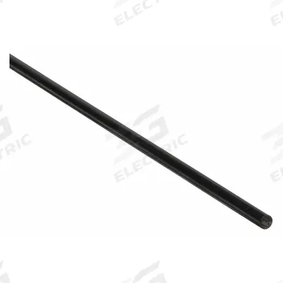 SEELYE Plastic Welding Rod: LDPE, Round, 1/8 in x 48 in, Black, 1 lb - LDPE Welding Rods