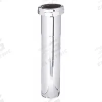 APPROVED VENDOR Extension: Brass, Chrome, Silver, 1 1/4 in Nominal Pipe Size, 6 in Overall Lg, Slip (MPN 1PNT9). Key specifications — Finish: Chrome; Includes: Nut and Washer; Brand: APPROVED VENDOR; Connection Type: Slip.