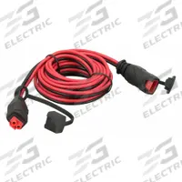 NOCO Fused Extension Lead: 16 ga Cable Wire Gauge, 10 ft Cable Lg, UL (MPN GC004)