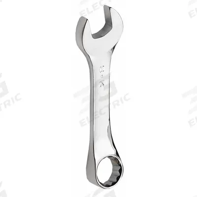 SK PROFESSIONAL TOOLS Combination Wrench: Alloy Steel, Chrome, 14 mm Head Size - Metric 12-Point Combination Wrenches