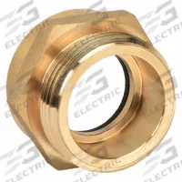 MOON AMERICAN Fire Hose Adapter: 1 1/2 in Compatible Pipe Size, NPSH x NH, Straight, Brass, Hex, NH (MPN 357-1511521). Key specifications — attr660750: NPSH x NH; attr660755: 1-1/2 in x 1-1/2 in.