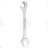 PROTO Open End Wrench: Alloy Steel, Chrome, 17 mm Head Size, 6 1/2 in Overall Lg, Std (MPN J3117M). Key specifications — attr309776: No; attr309781: Chrome; attr309780: Alloy Steel; attr324939: PROTO.