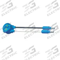 GROTE Pigtail: Double-Seal Turtleback II/Std 0.18 in Male Bullet, 2 Wires, 5 in Wire Lg (MPN 66911). Key specifications — Wire Sizes Included: 16 AWG; Features: Factory-Molded Plugs; Connector Type: Double-Seal Turtleback II; Compatible Product Type: 4684 Series Lamps.