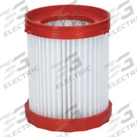 BOSCH Cartridge Filter: Bosch, GAS20-17AH/VAC09AH/VAC140AH, HEPA, Wet/Dry, Cloth (MPN VF320H). Key specifications — Filter Pickup Type: Wet/Dry; Filter Material: Cloth; Compatible Vacuum Brand: Bosch; Brand: BOSCH; Compatible Vacuum Manufacturer Part Number: VAC09AH.