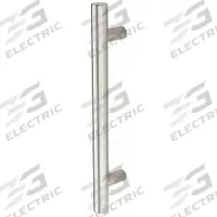 ROCKWOOD Door Pull Plate: 1 1/4 in Wd, 24 in Ht, Stainless Steel (MPN RM3301BTB1224.32D). Key specifications — Material: Stainless Steel; Operation Type: Hand Pull; Properties: Tear-Resistant; Brand: ROCKWOOD.