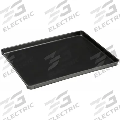MOLDED FIBERGLASS Stacking Tray: 26 in x 20 in x 1 1/2 in, Electrostatic Discharge Conductive - ESD Static-Control Stacking Assembly Trays