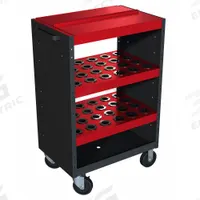 HUOT Tool Holder Cart: For NMTB40 Taper, 48 Compartments (MPN 14940). Key specifications — attr1032789: HUOT; attr1033924: 14940; attr1070348: 48.