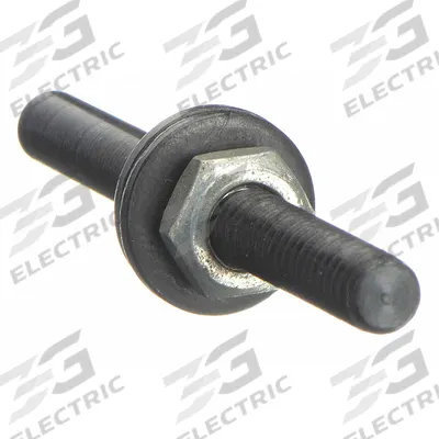 NORTON Unitized Wheel Mandrel: 1/4 in Shank, For 1/4 in/5/16 in Wheel Arbor - Nut Lock-Type Wheel Arbors