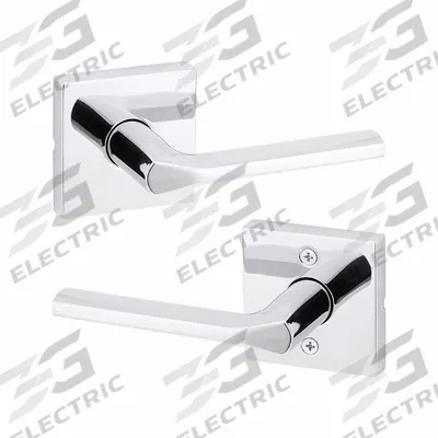 KWIKSET Door Lever Lockset: Passage Lever Locksets/Storeroom Lever Locksets, Chrome