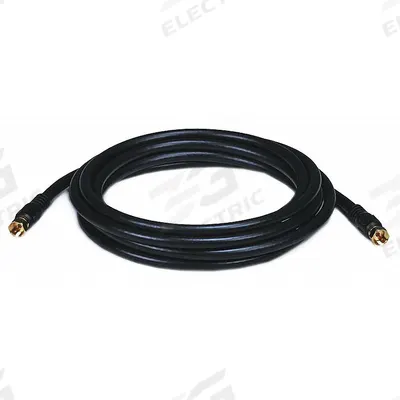 MONOPRICE Coaxial Cable: RG-6/UL, 18 AWG Conductor Gauge - RG-6/U Coaxial Cable with F-Type Connectors