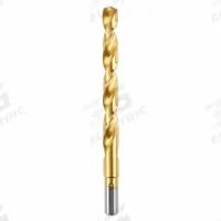 MILWAUKEE Jobber Length Drill Bit: 27/64", 135° Split Point, TiN-Coated HSS, Parabolic Flute (MPN 48-89-2224). Key specifications — attr1225567: 0.4219.
