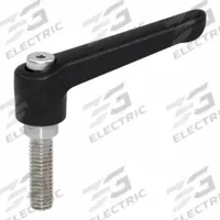 JW WINCO Adjustable Handles; Adjustable Levers: Plastic w/ SS Thread, M8 Thread, 20 mm Thread Lg (MPN 8N20S34K). Key specifications — Brand: JW WINCO.