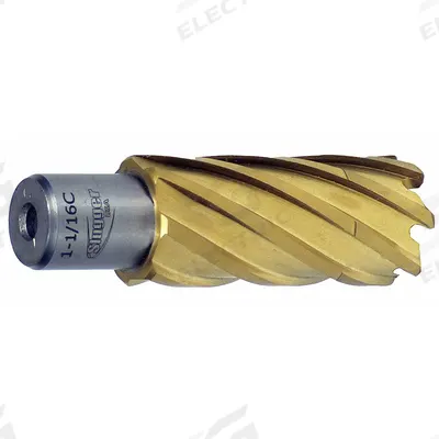 SLUGGER BY FEIN Annular Cutter: 2 3/8 in Cutter Dia, 2 in Max Cutting Dp, TiN - High-Speed Steel Annular Cutters for General Cutting