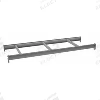 TENNSCO Bulk Storage Deck Level: 72 in x 24 in x 3 5/8 in, 14 ga Beams, 2,750 lb Load Capacity (MPN BPB-72-24). Key specifications — Frame Finish: Epoxy Coated; Frame Material: Steel; Color: Industrial Gray; Includes: (3) 24 in Support Angle; Brand: TENNSCO.