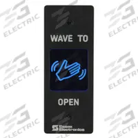 ESSEX Wave-to-Open Touch Plate: 4 1/2 in Ht, 1 1/4 in Dp, 1 3/4 in Wd, Black, Black (MPN HEW-1B). Key specifications — Color: Black; Product Type: Wave-to-Open Touch Plate; Operation Type: Wave-to-Open; ADA Compliant: No; Brand: ESSEX.